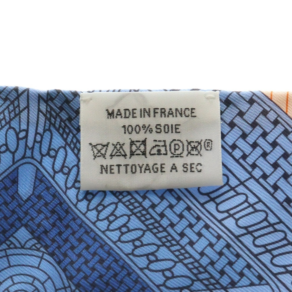 HERMES(エルメス) ツイリー オブジェ ドゥ キュリオジテ シルク スカーフ マルチカラー