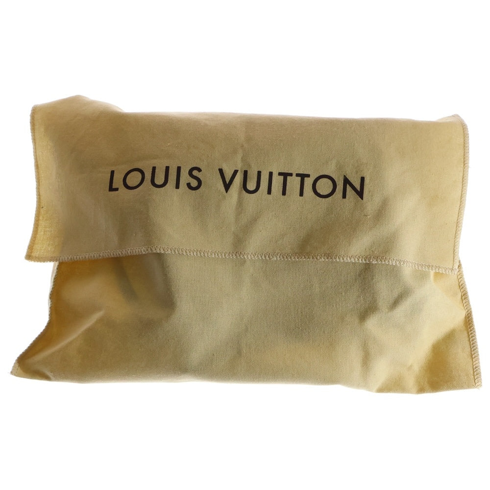 LOUIS VUITTON(ルイヴィトン) ダミエ トゥルースメイクアップ ミニハンドバッグ ミニバッグ ポーチ ブラウン レザー×PVC ゴールド金具 N51982