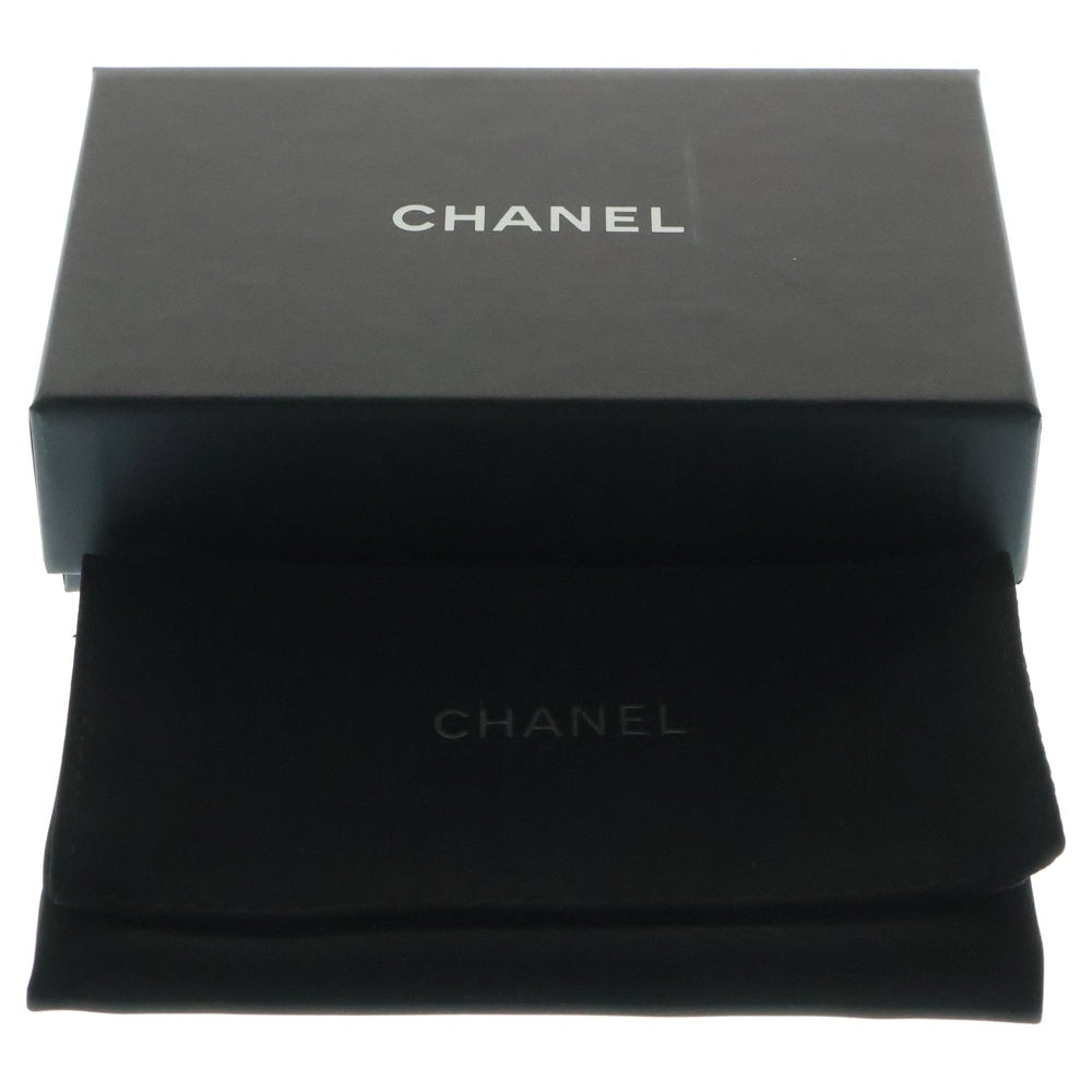CHANEL(シャネル) タイムレス クラシック ジップコインケース コンパクトウォレット 財布 ブラック ゴールド金具 ラムスキン