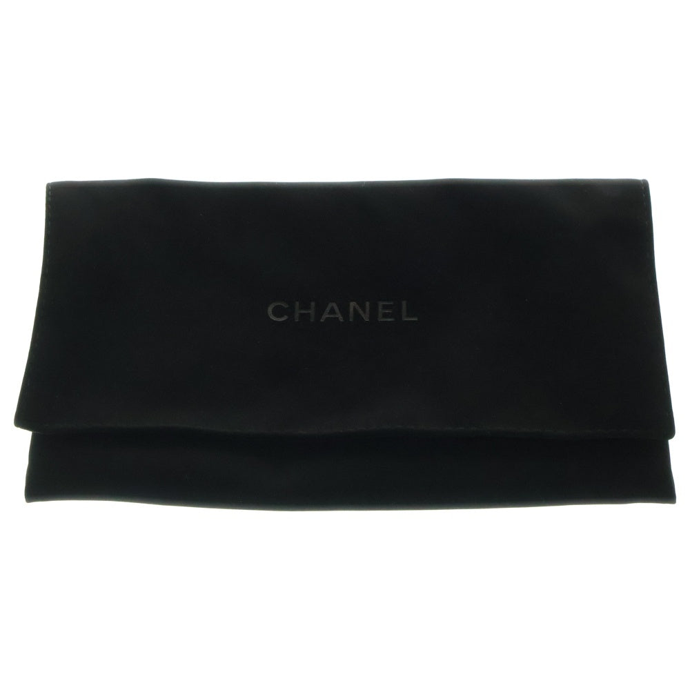 CHANEL(シャネル) ココマーク マトラッセ キャビアスキン レザーチェーンロングウォレット ショルダーバッグ ホワイト レディース AP2096