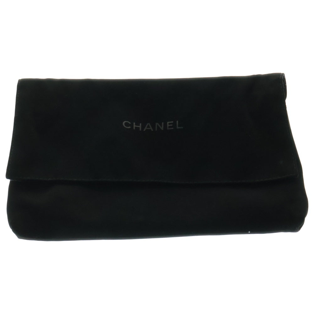 CHANEL(シャネル) ココマーク マトラッセ ラムスキン パールチェーンレザーショルダーバッグ チェーンロングウォレット ピンク レディース AP2579