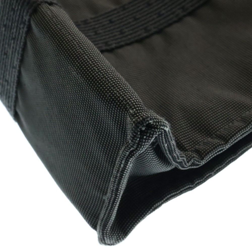 HERMES(エルメス) エールラインMM ハンドバッグ トートバッグ ネイビー キャンバス シルバー金具