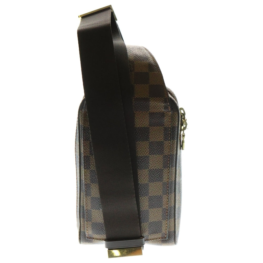LOUIS VUITTON(ルイヴィトン) ダミエ ジェロニモス レザーボディバッグ ウエストバッグ ブラウン M51994