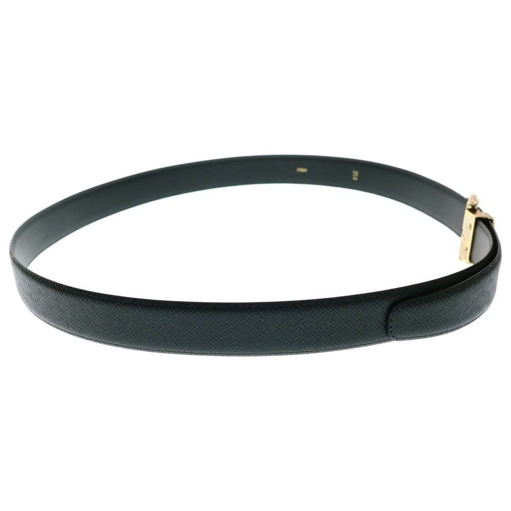 LOUIS VUITTON(ルイヴィトン) タイガ サンチュール クラシック ベルト グリーン ゴールド金具 レザー 110/44 M6845V
