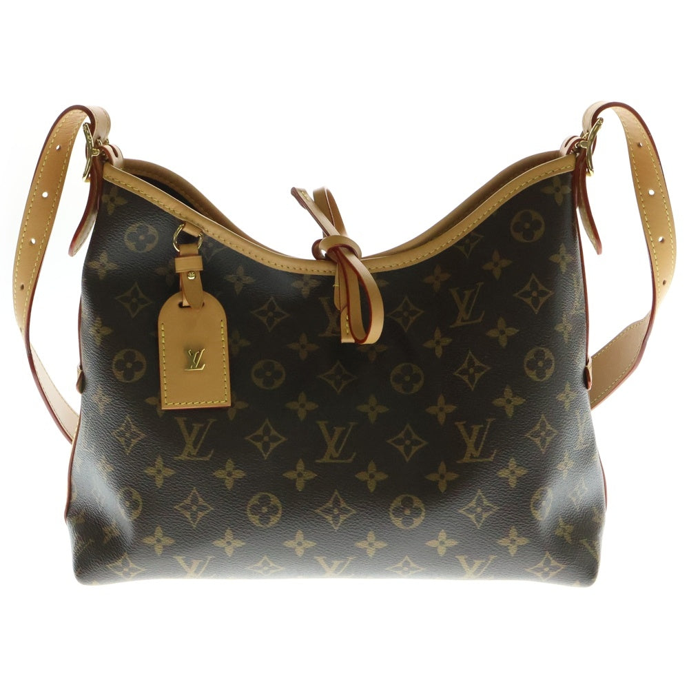 LOUIS VUITTON(ルイヴィトン) モノグラム キャリオールNM PM ショルダーバッグ ブラウン PVCレザーRFID M46203