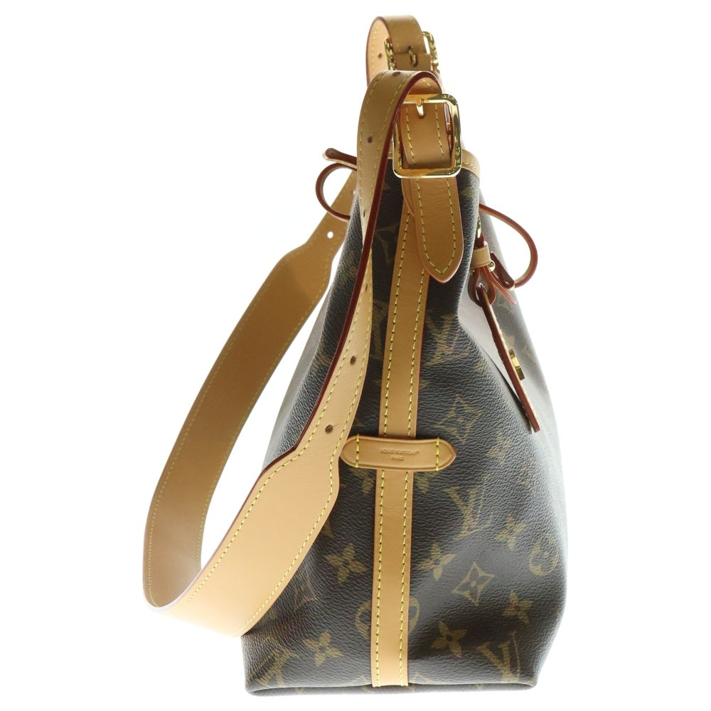 LOUIS VUITTON(ルイヴィトン) モノグラム キャリオールNM PM ショルダーバッグ ブラウン PVCレザーRFID M46203