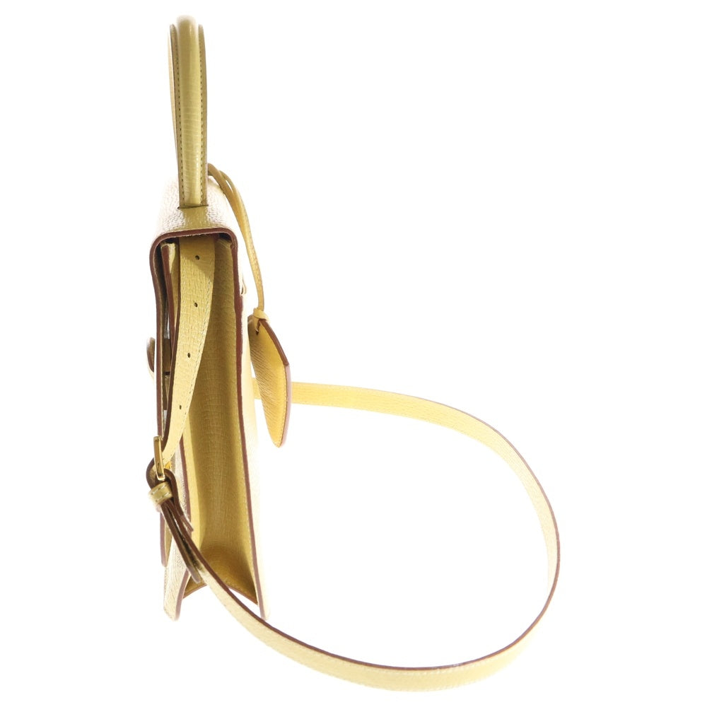 LOEWE(ロエベ) バルセロナ ハンドバッグ イエロー レザー ヴィンテージ