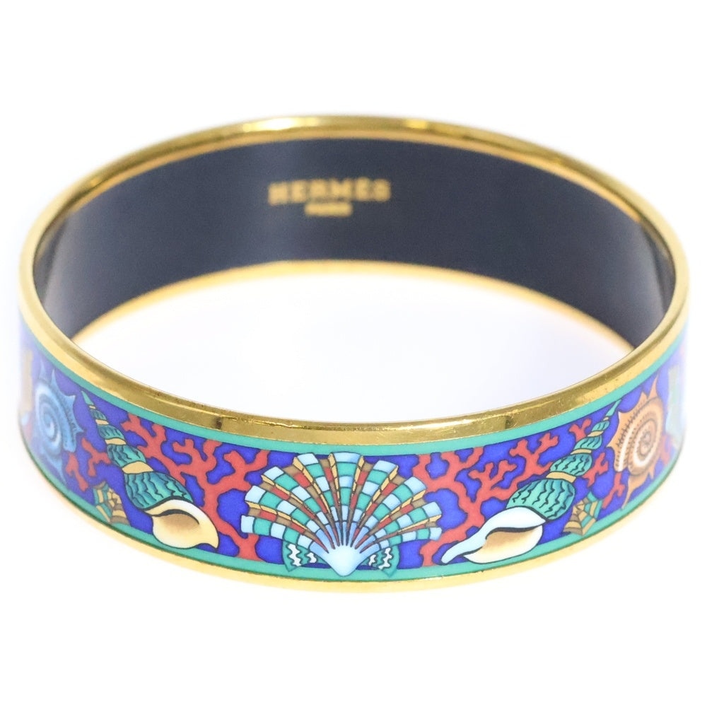 HERMES エルメス エマイユ PM バングル ゴールド/イエロー 楽天市場】HERMES エルメス クリッククラック エマイユPM バングル