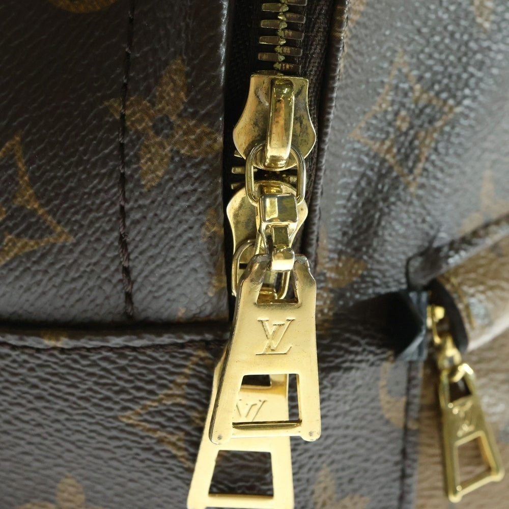 LOUIS VUITTON(ルイヴィトン) パームスプリングス バックパックPM モノグラム リバース PVC レザー リュックサック ゴールド金具 ブラウン/ブラック M43116