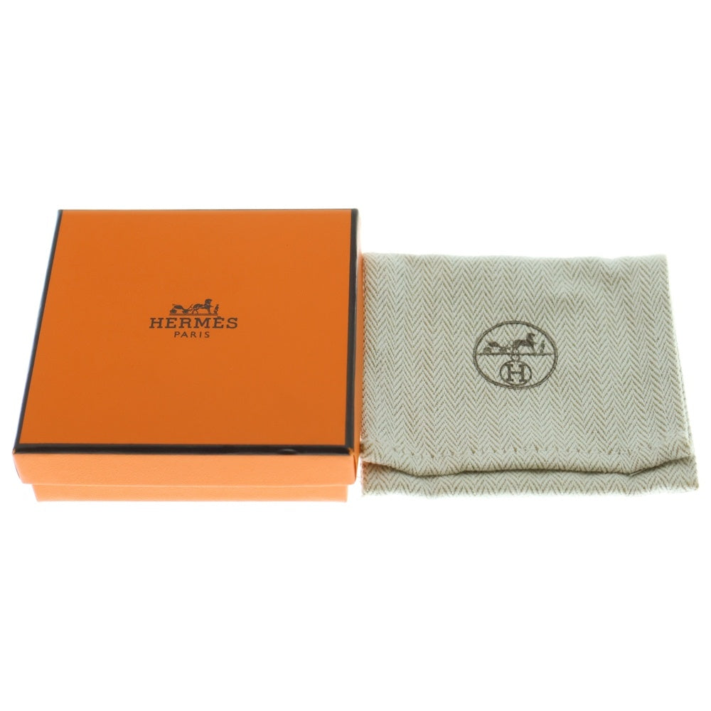 HERMES(エルメス) Hエキップ ピアス バッファローホーン リラ メタル