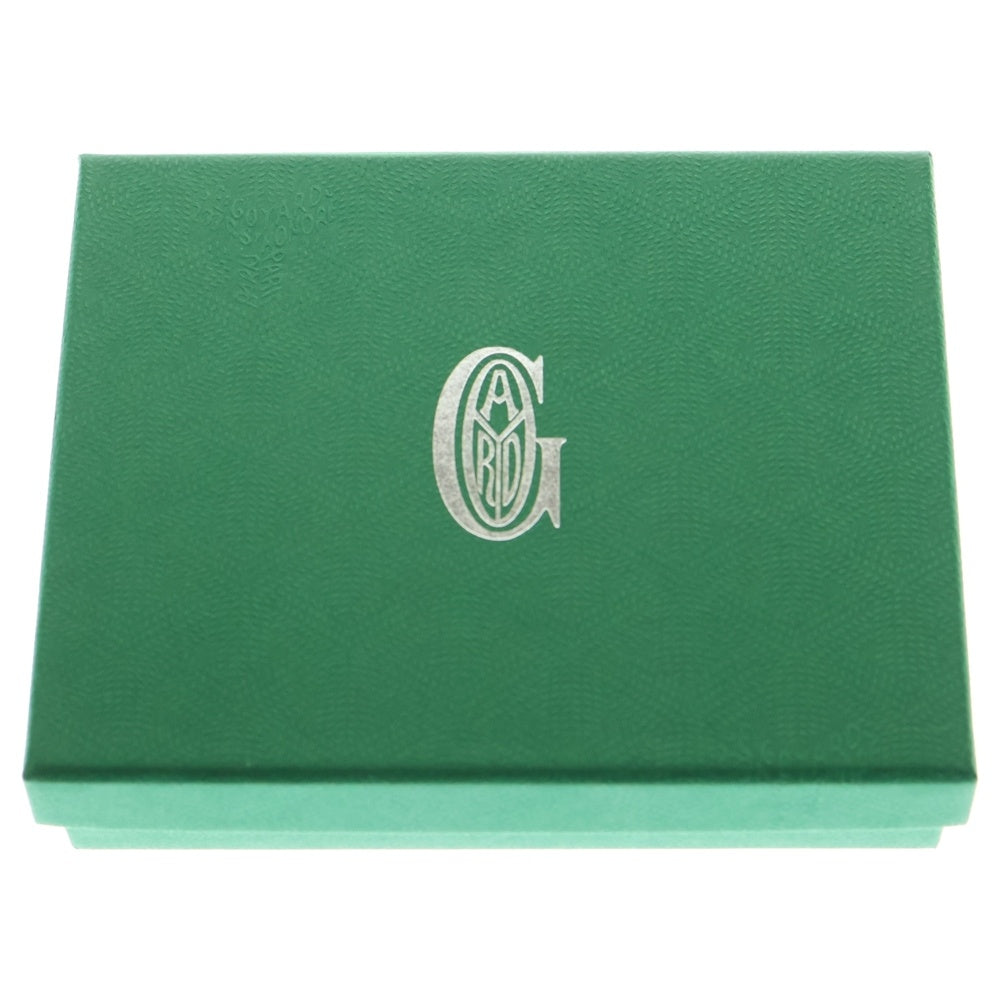 GOYARD(ゴヤール) サン ガブリエル 3つ折り財布 コンパクトウォレット コインケース ブルー レザー シルバー金具