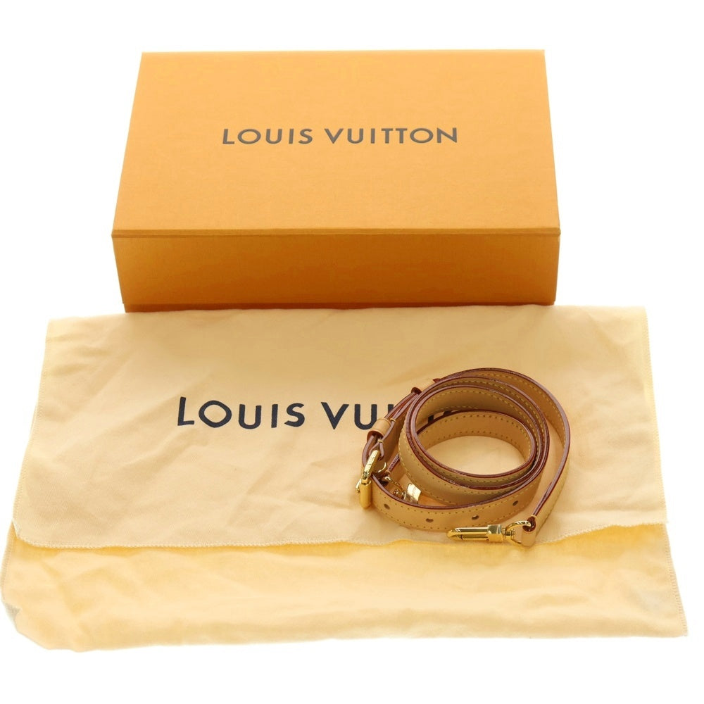 LOUIS VUITTON(ルイヴィトン) ソミュールBB モノグラム PVC レザー ショルダーバッグ ゴールド金具 ブラウン M46740