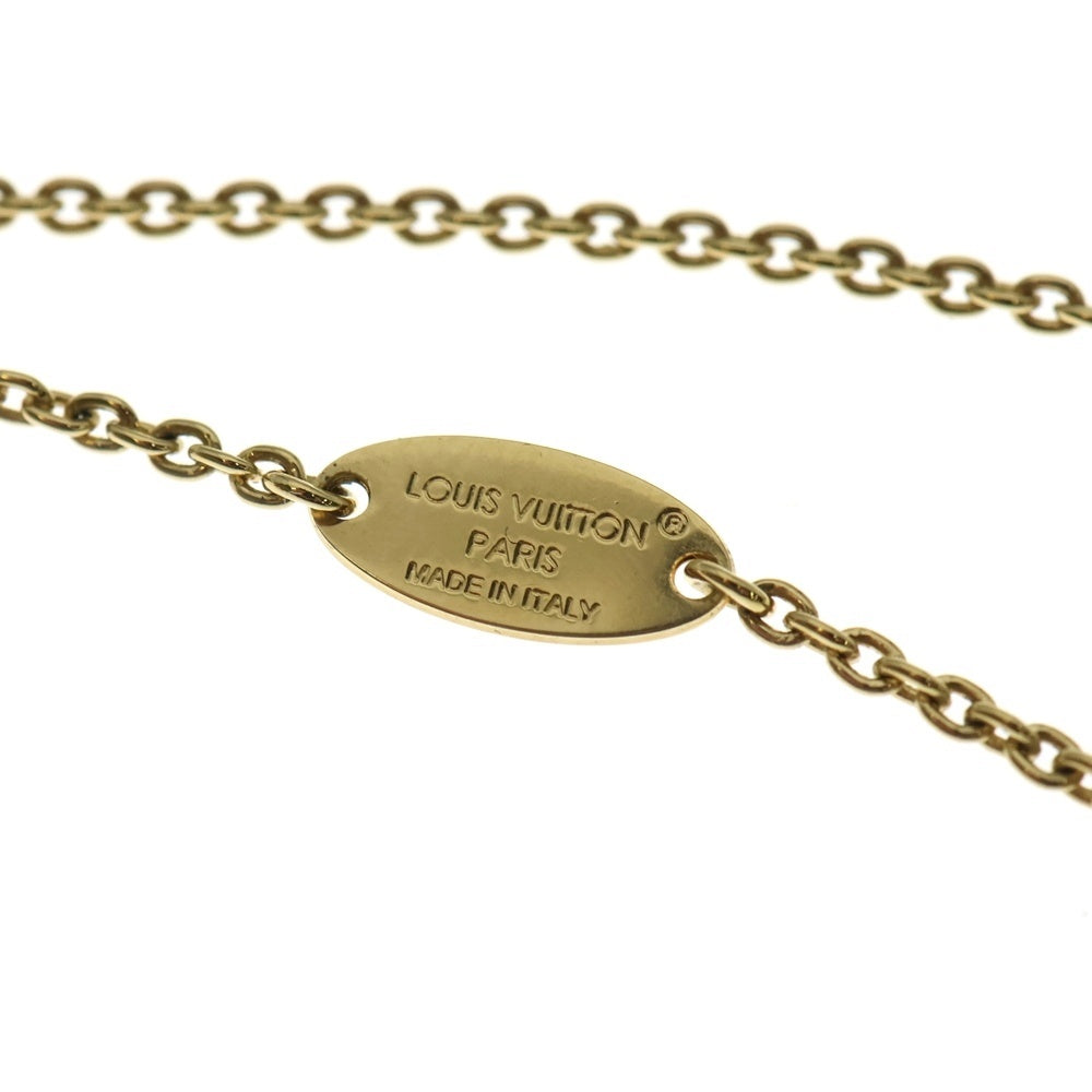 LOUIS VUITTON(ルイヴィトン) LV フローラグラム モノグラム フラワー チェーン ネックレス ゴールド M00981
