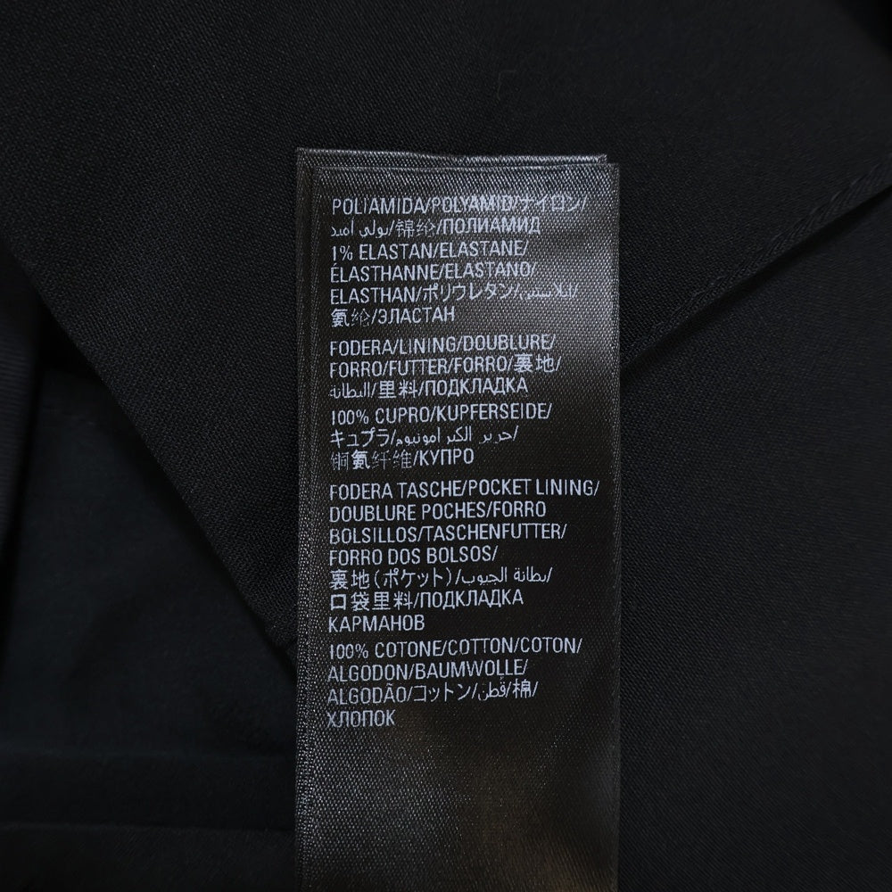 BALENCIAGA(バレンシアガ) ミニマル ラージ フィット パンツ ブラック ♯36 725515 TNT11