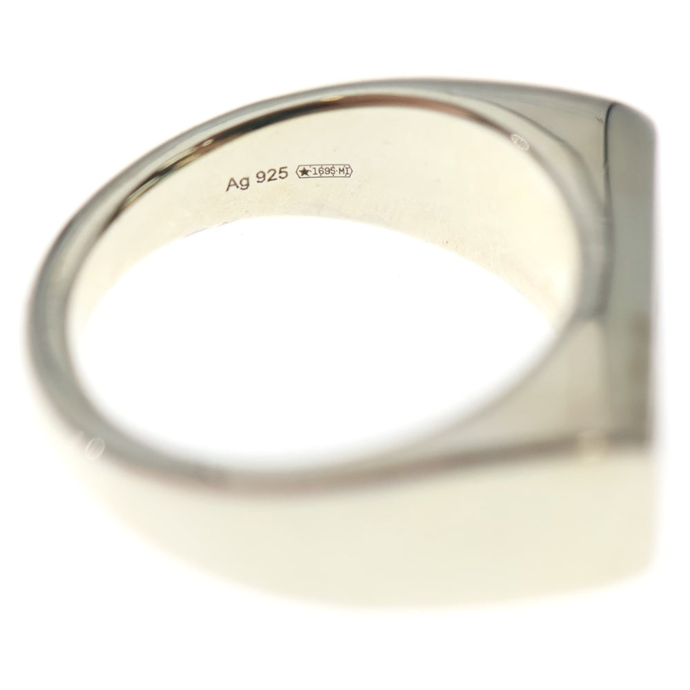 GUCCI(グッチ) インターロッキングG ダイアゴナル リング 指輪 シルバー