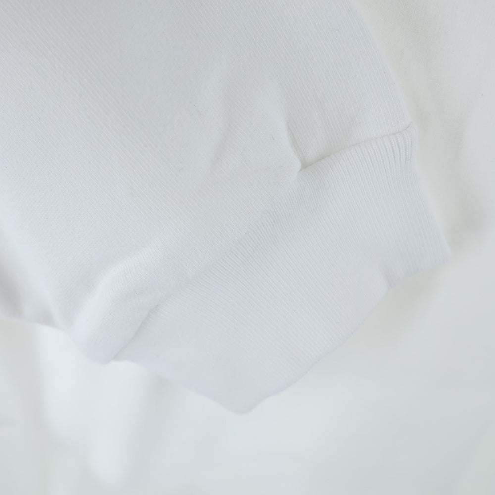 BALENCIAGA(バレンシアガ) World Food Program Hoodie ワールド フード プログラム ロゴプリント プルオーバースウェットパーカー フーディー ホワイト 600583