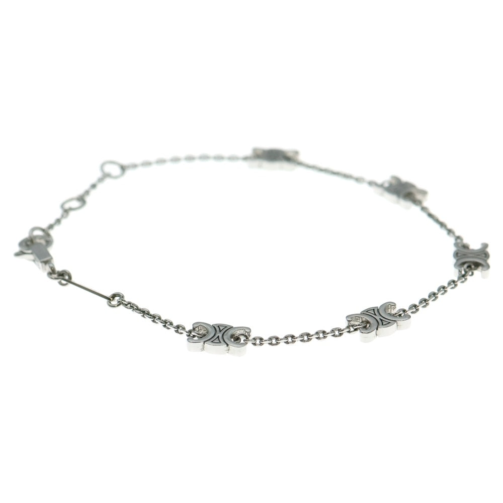 CELINE(セリーヌ) トリオンフ チャーム チェーン ブレスレット