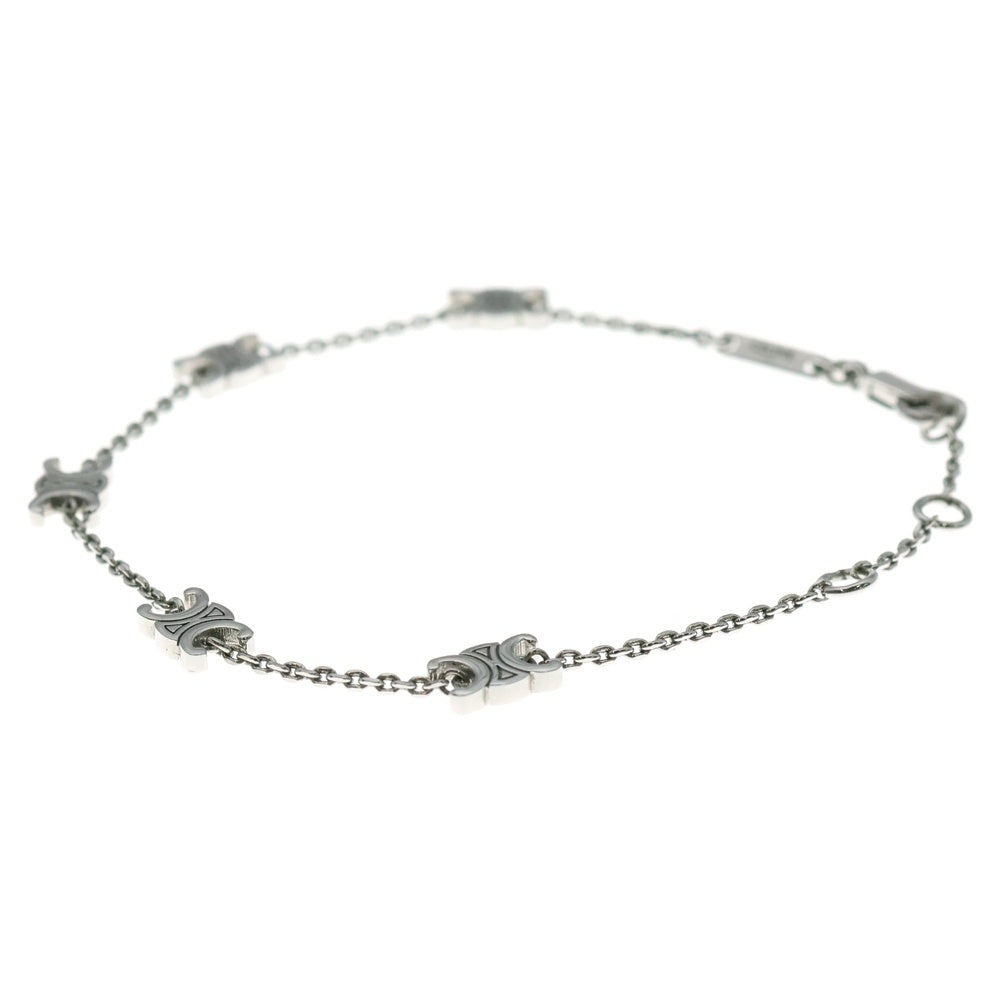 CELINE(セリーヌ) トリオンフ チャーム チェーン ブレスレット