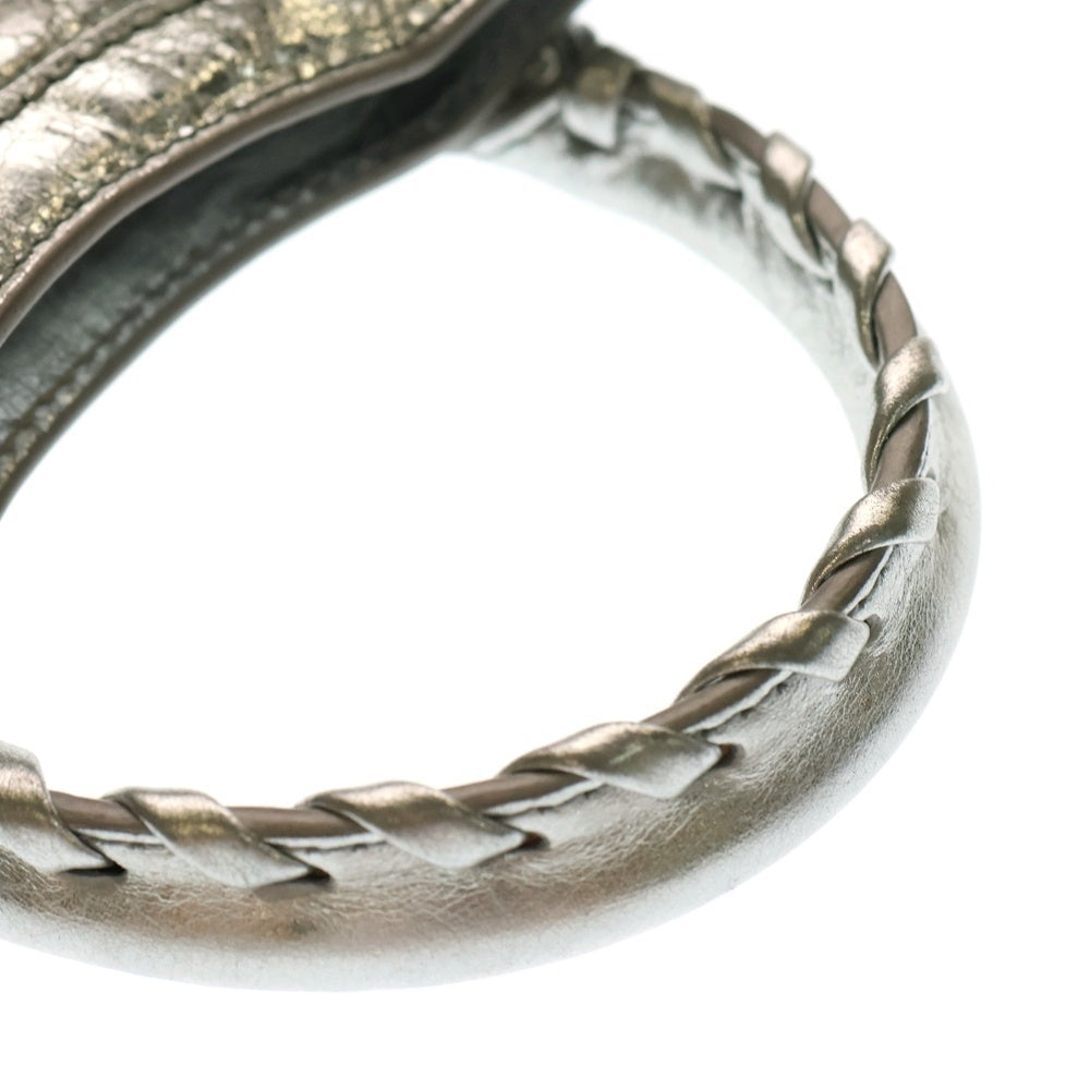 BALENCIAGA(バレンシアガ) Le city NANO ル シティ ナノ ラムスキン レザー 2WAY ハンド ショルダーバッグ シルバー金具 シルバー 819671