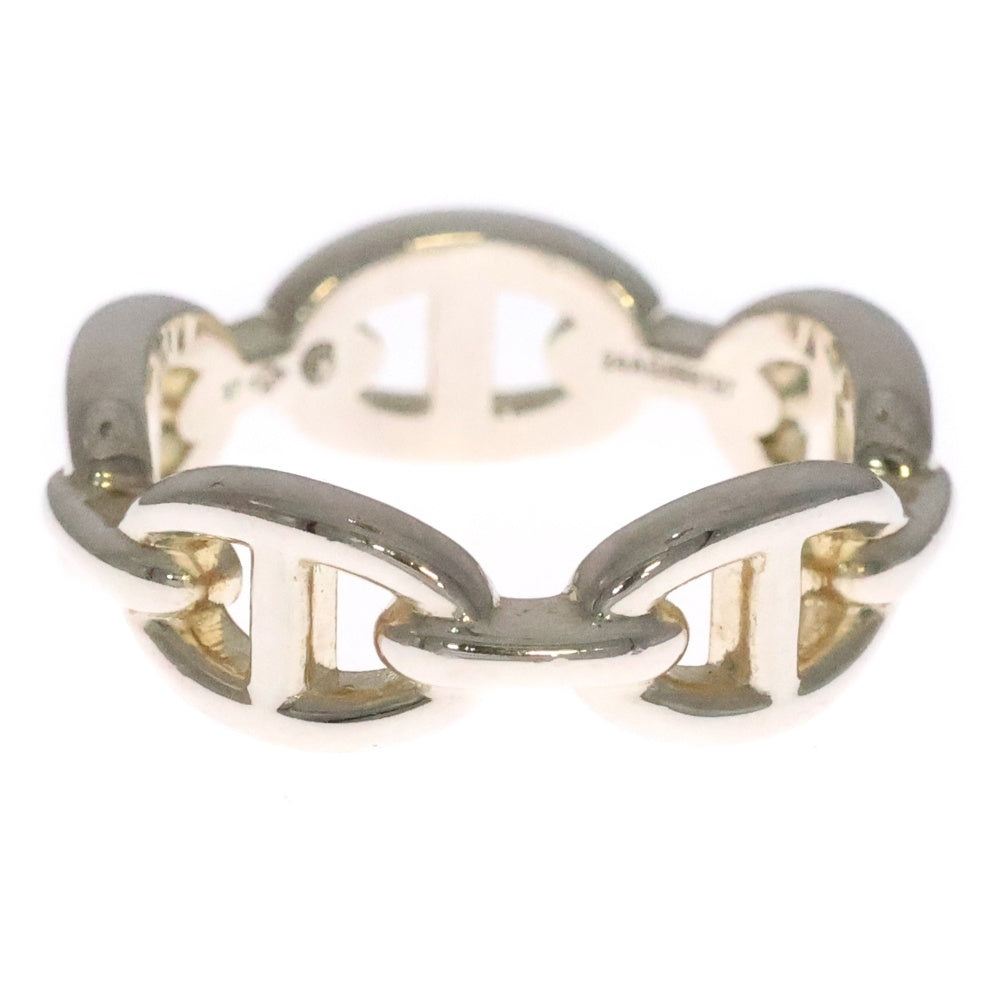 HERMES(エルメス) アンシェネPM シェーヌダンクル リング 指輪 シルバー 17号