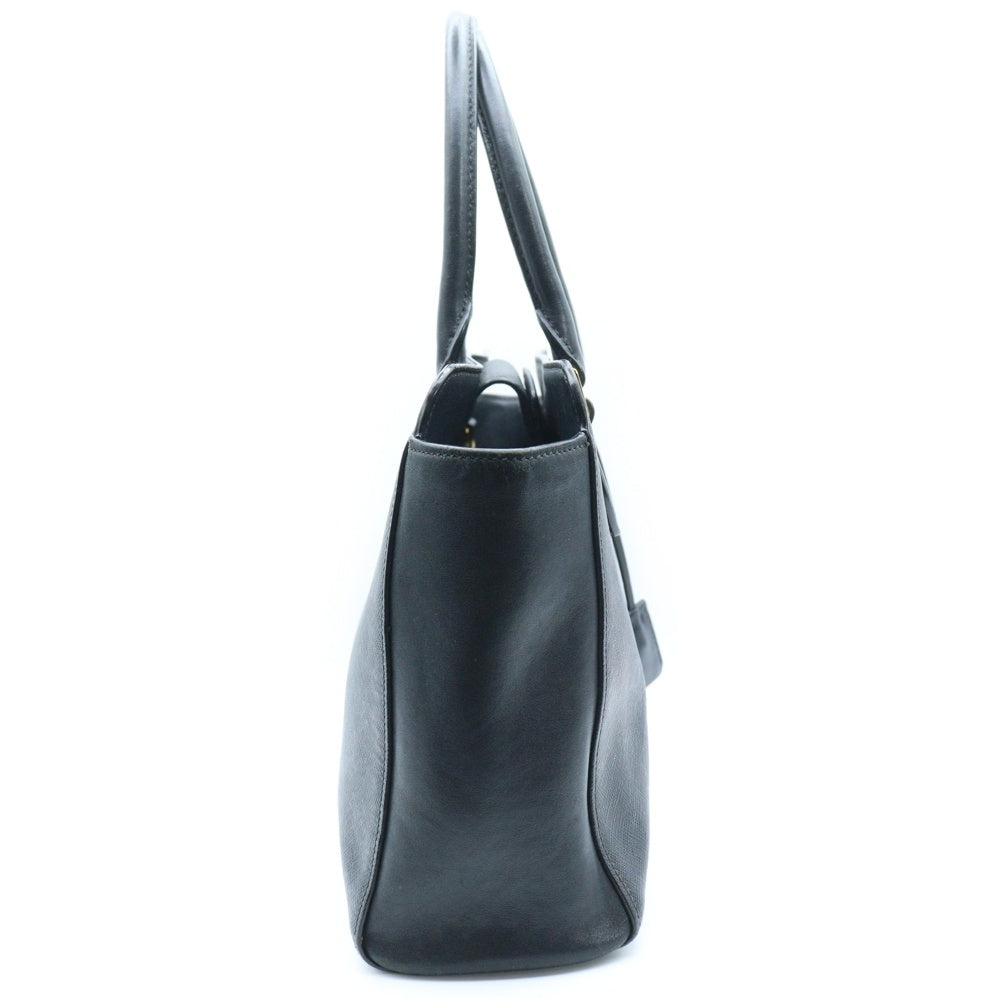 PRADA(プラダ) 2WAY ハンドバッグ ショルダーバッグ レザー ブラック 1BA113 レディース