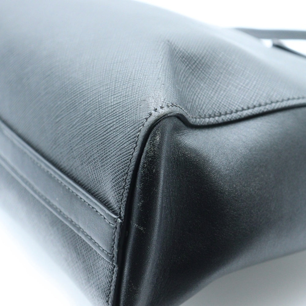 PRADA(プラダ) 2WAY ハンドバッグ ショルダーバッグ レザー ブラック 1BA113 レディース