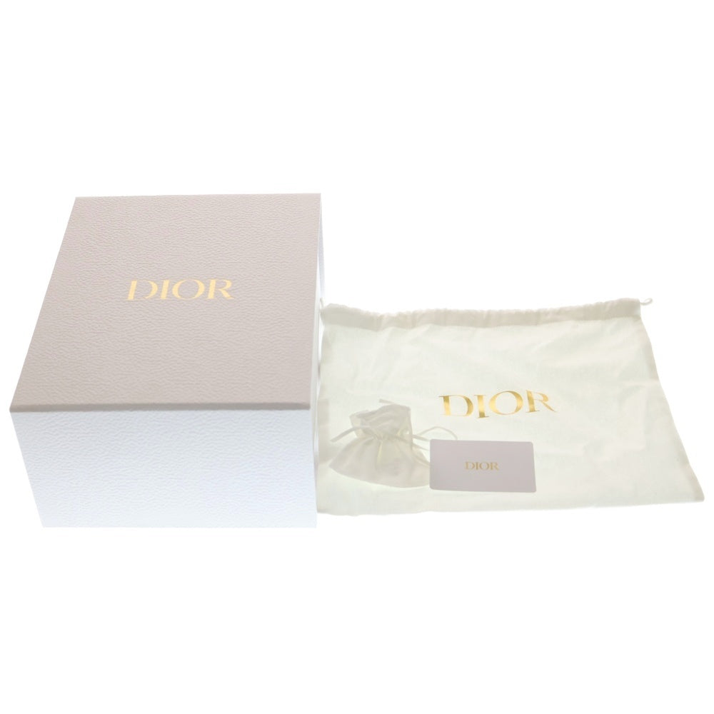 Christian Dior(クリスチャンディオール) LADY DIOR レディディオール カナージュ フォンホルダー ピンク レザー ポーチ