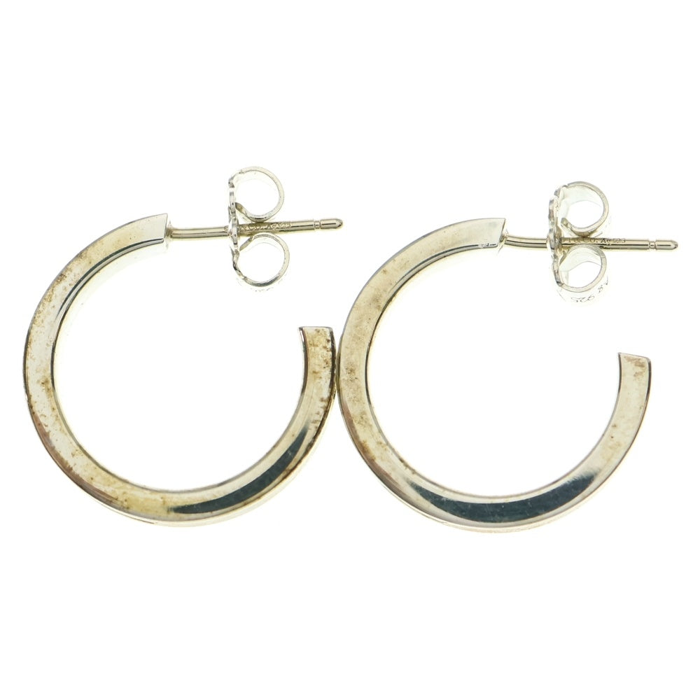 TIFFANY & Co.(ティファニー) 1837 ロゴ フープ ピアス シルバー SV925
