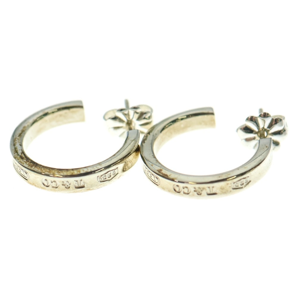 TIFFANY & Co.(ティファニー) 1837 ロゴ フープ ピアス シルバー SV925