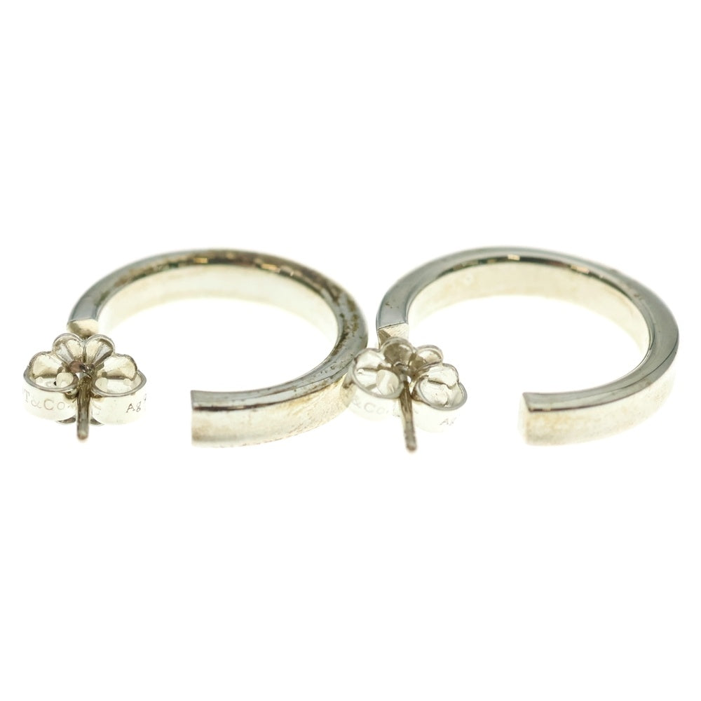 TIFFANY & Co.(ティファニー) 1837 ロゴ フープ ピアス シルバー SV925
