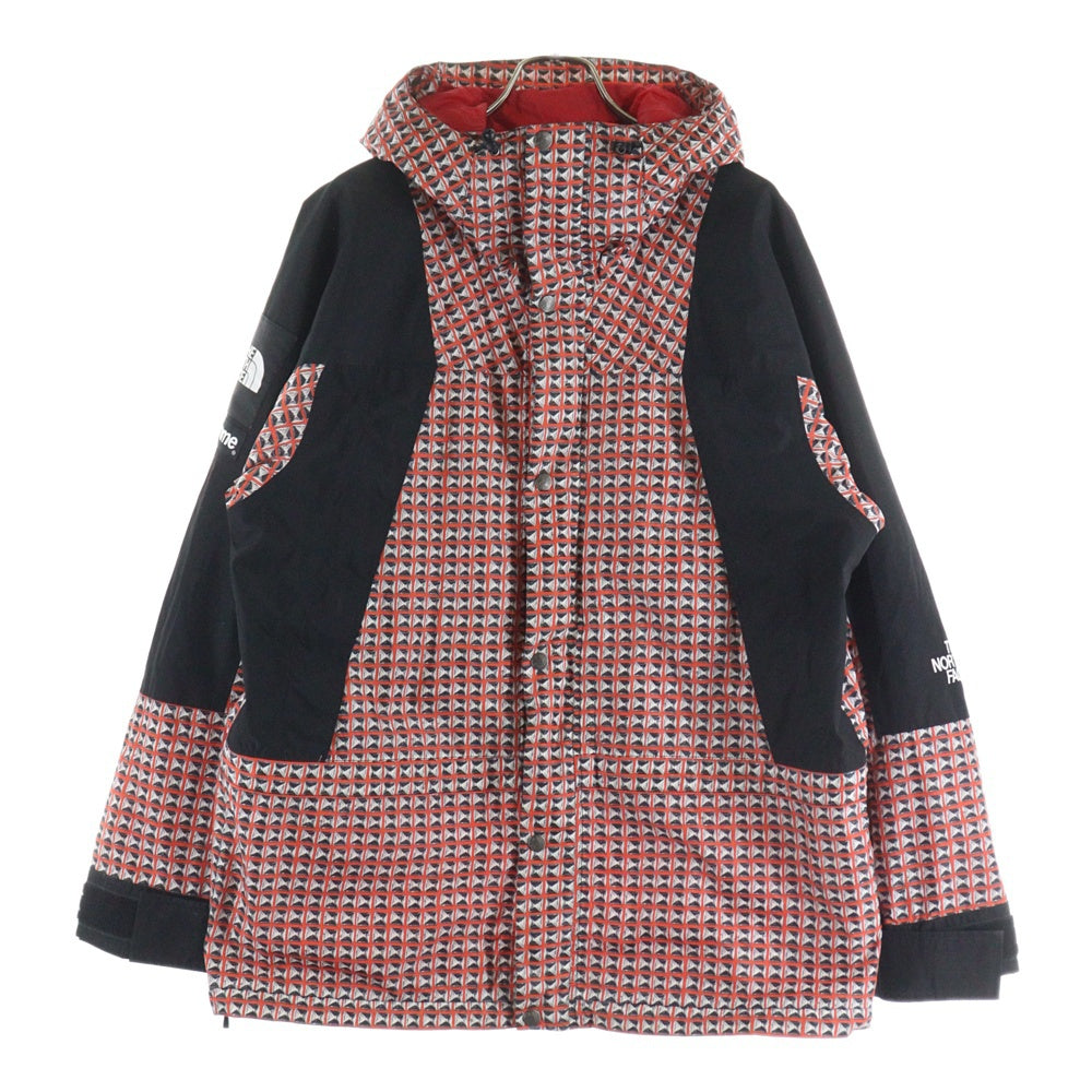 SUPREME(シュプリーム) 21SS ×THE NORTH FACE Studded Mountain Light Jacket ザ ノースフェイス スタッズド マウンテン ライト ジャケット レッド/ブラック NP12103I