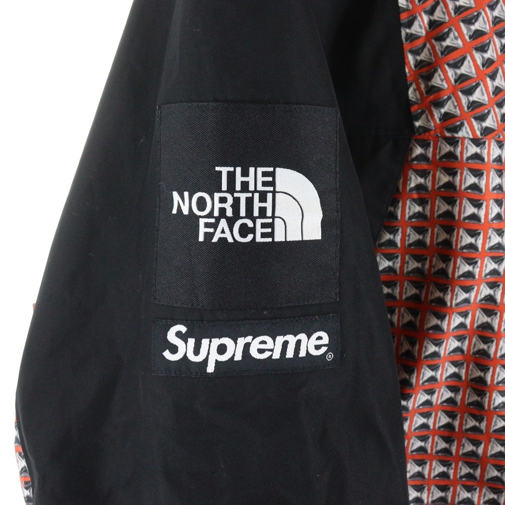 SUPREME(シュプリーム) 21SS ×THE NORTH FACE Studded Mountain Light Jacket ザ ノースフェイス スタッズド マウンテン ライト ジャケット レッド/ブラック NP12103I