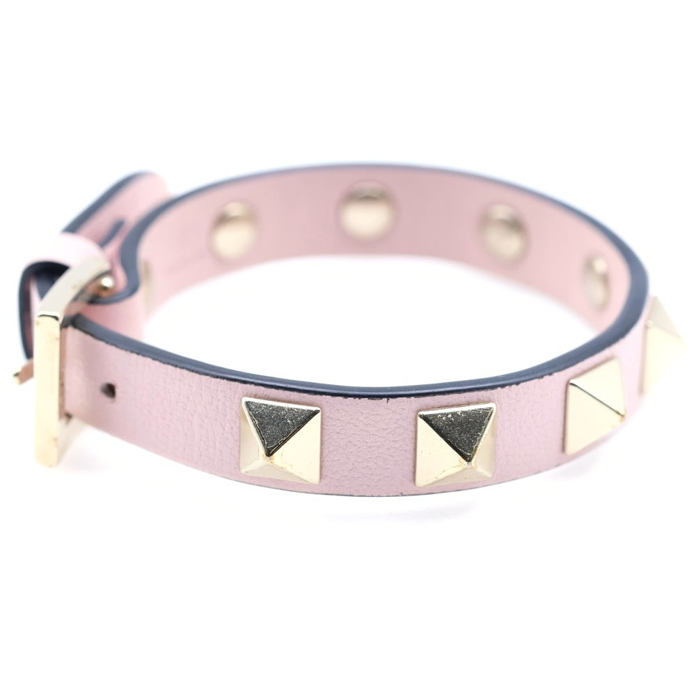 VALENTINO ロックスタッズ　ブレスレット　ピンク VALENTINO ロックスタッズブレスレットピンク
