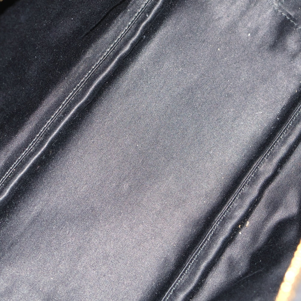 miumiu(ミュウミュウ) トップハンドル ボー ハンドバッグ ブラック レザー 5BB117 ゴールド金具