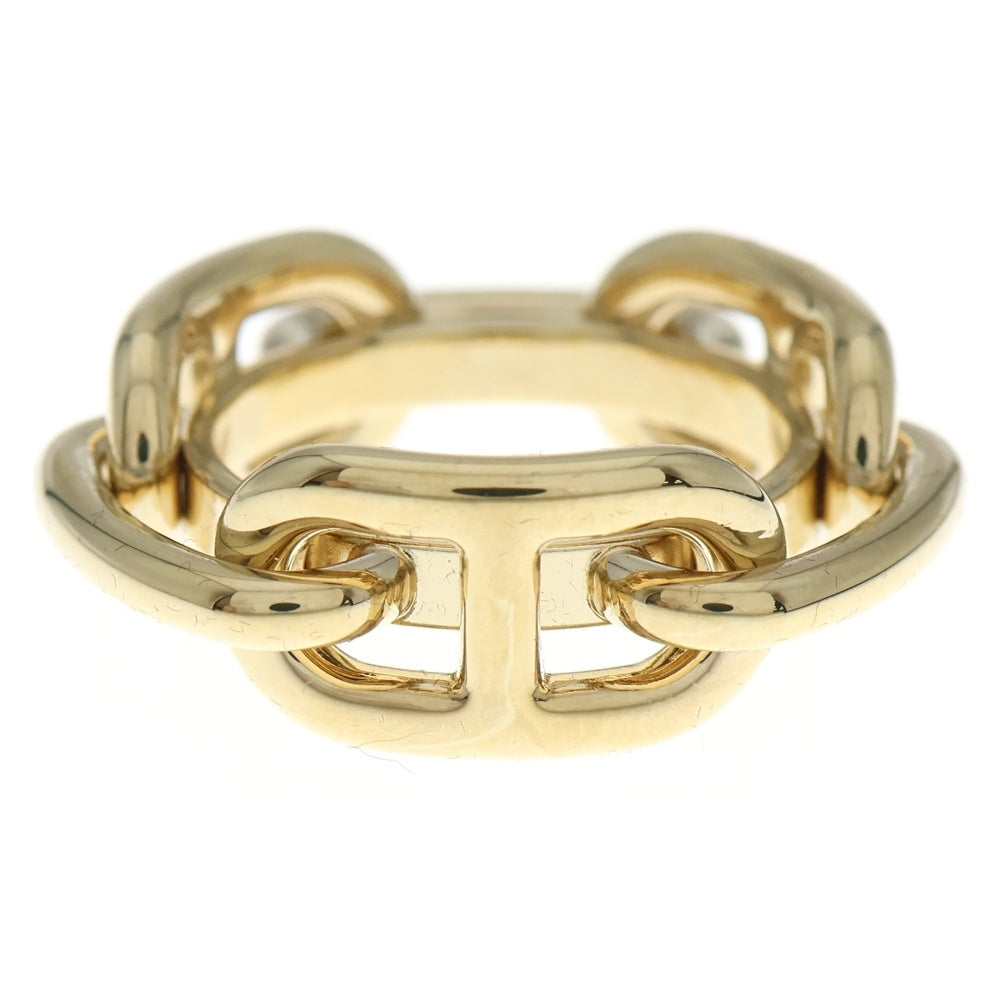 C2336 新同 エルメス シェル×ウッド シェーヌダンクル スカーフリング エルメスシェーヌダンクルスカーフリングネックレストップシェル×ウッド