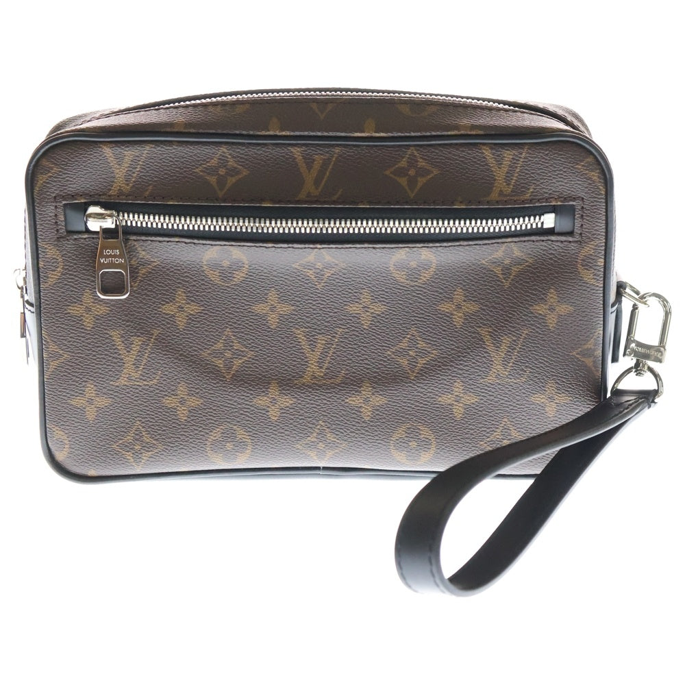 LOUIS VUITTON(ルイヴィトン) モノグラム ポシェットカサイ レザークラッチバッグ セカンドバッグ ブラウン M42838 レディース