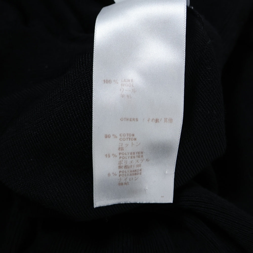 LOUIS VUITTON(ルイヴィトン) 14AW モノグラム柄 スパンコール装飾 レース切り替え ウール ニット クルーネック ハーフスリーブ ミディアムワンピース レディース RW142W F6KD06OFH