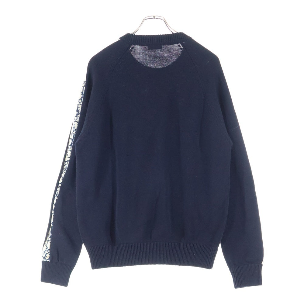 DIOR(ディオール) オブリーク ジャガード柄 切り替え コットン クルー