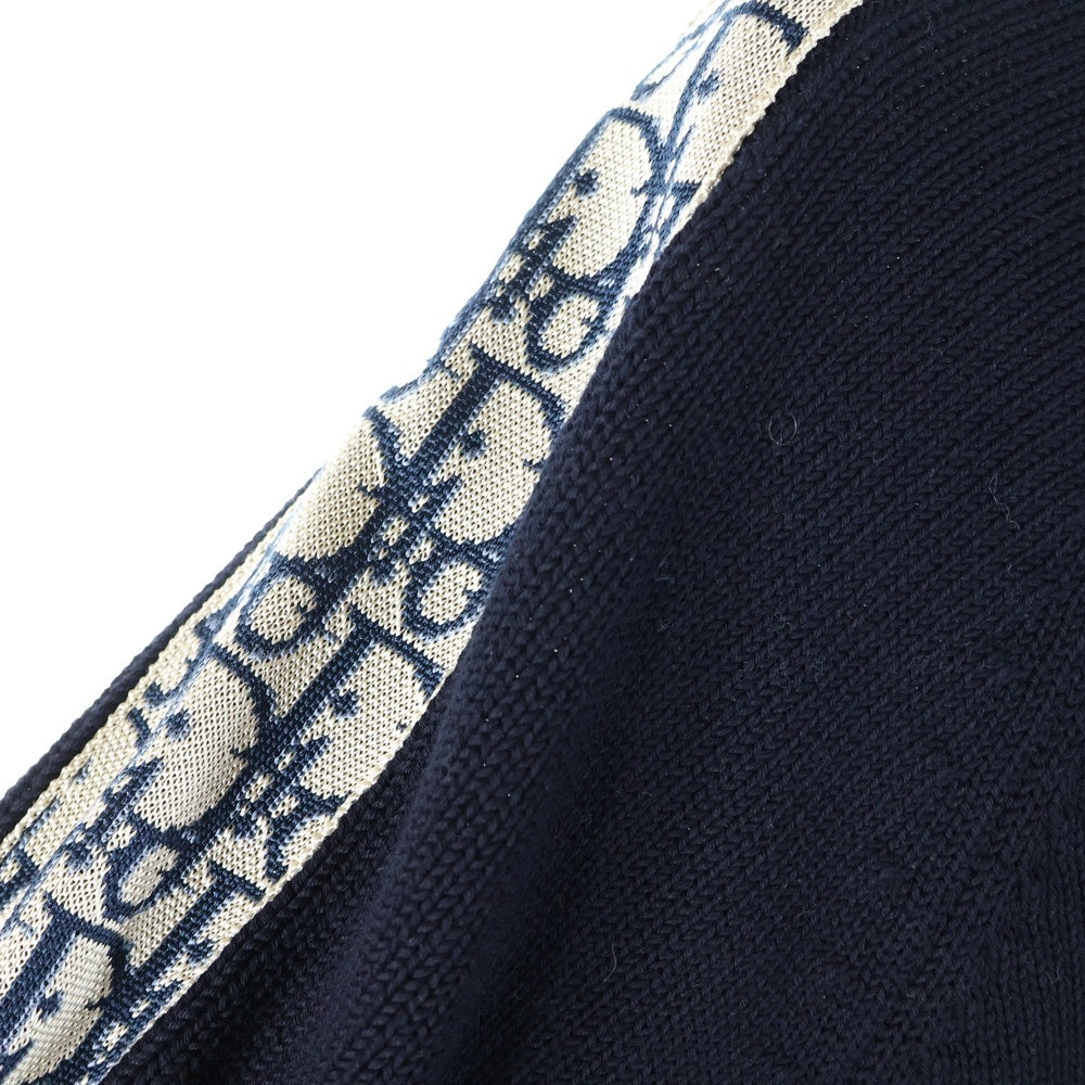 DIOR(ディオール) オブリーク ジャガード柄 切り替え コットン クルー