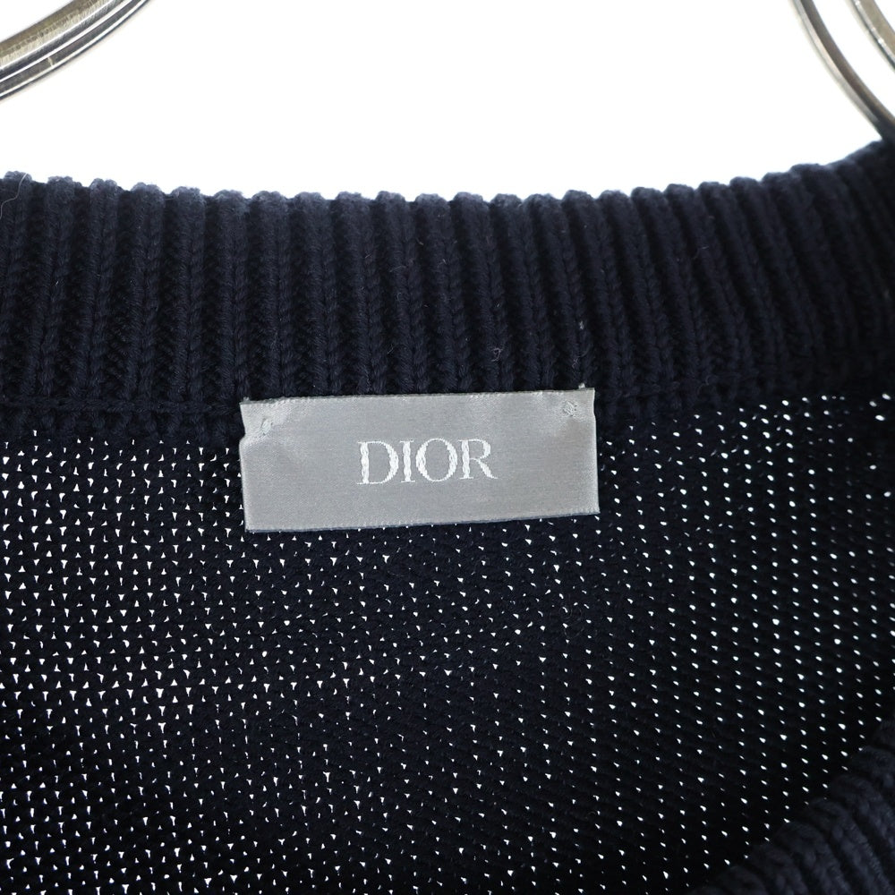 DIOR(ディオール) オブリーク ジャガード柄 切り替え コットン クルー