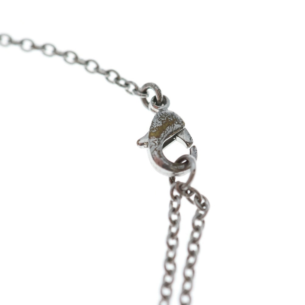 Christian Dior(クリスチャンディオール) CDロゴ ラインストーンブレスレット シルバー GP 2.0g レディース