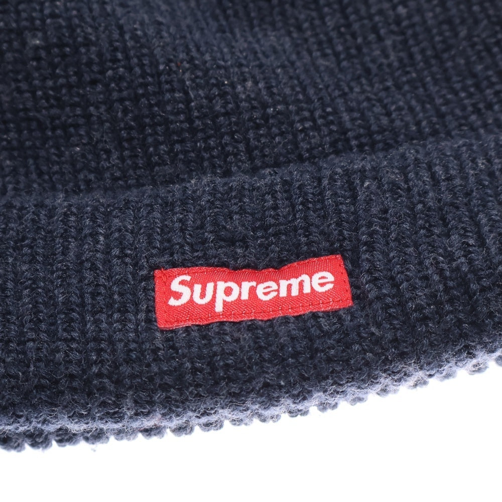 美品】Supreme シュプリーム ビーニー ヘザーネイビー 紺 サイズ:FREE