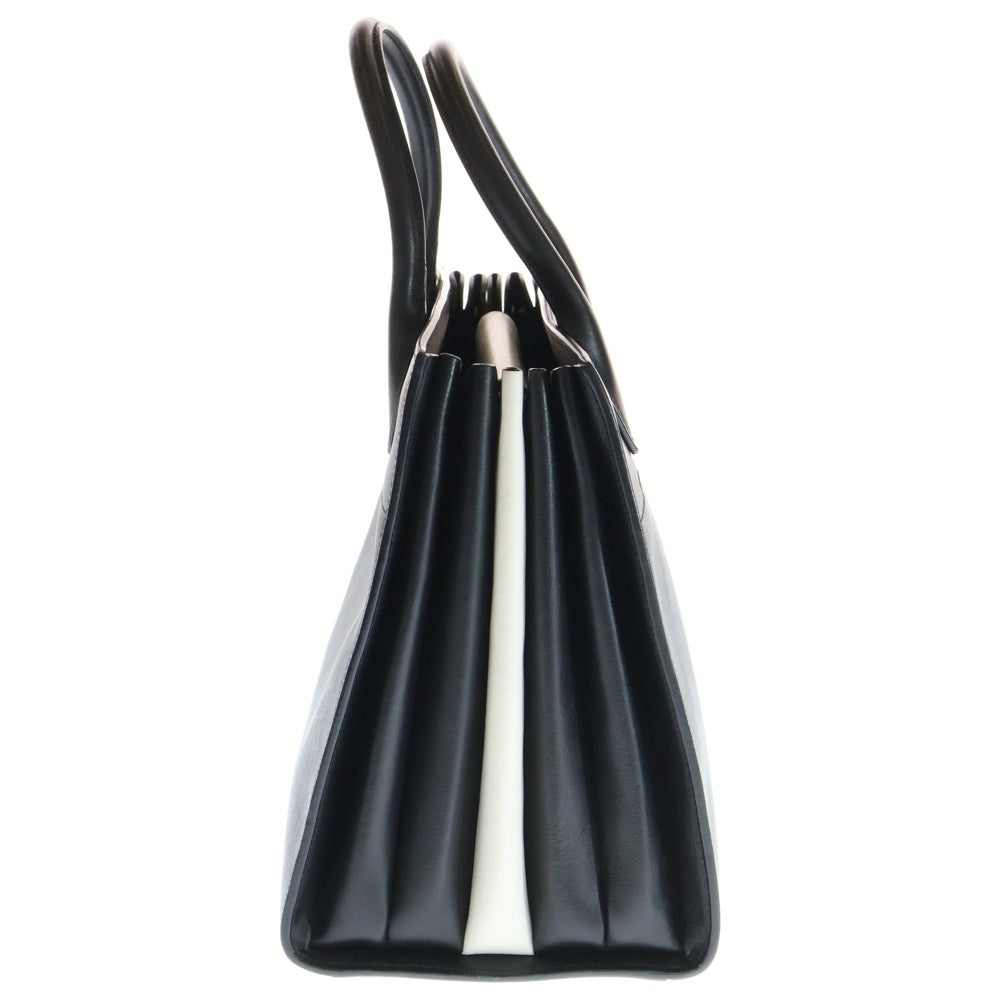 PRADA(プラダ) ビブリオテーク 2WAYバッグ ハンドバッグ ショルダーバッグ ブラック レザー 1BA049 ゴールド金具 レディース