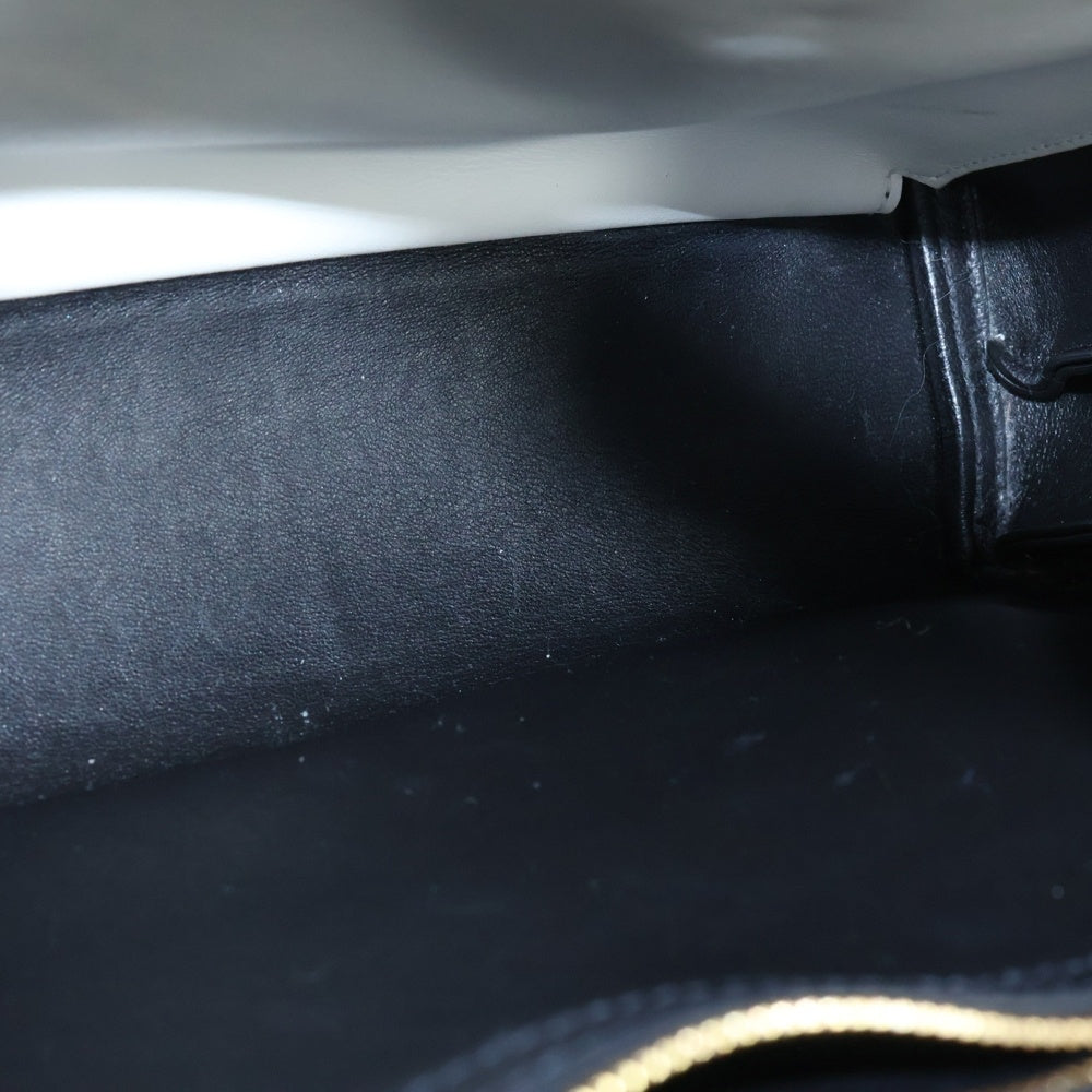 PRADA(プラダ) ビブリオテーク 2WAYバッグ ハンドバッグ ショルダーバッグ ブラック レザー 1BA049 ゴールド金具 レディース