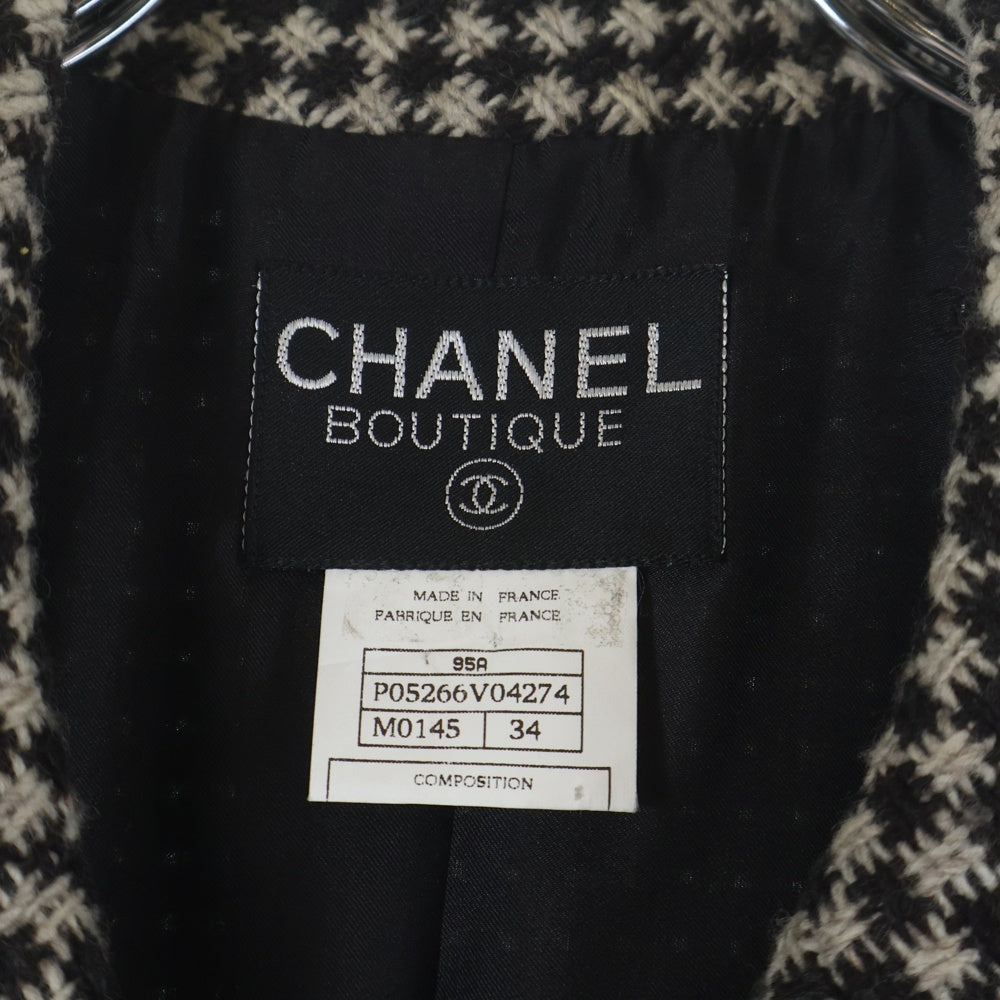 CHANEL BOUTIQUE(シャネルブティック) 95AW ココマークボタン ウール