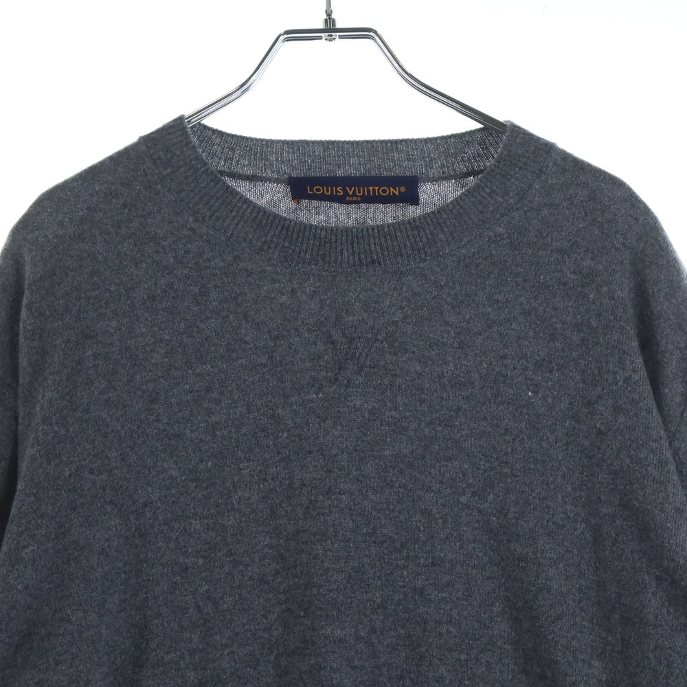 LOUIS VUITTON(ルイヴィトン) 23SS LVエンボスロゴ シルク混 カシミヤ