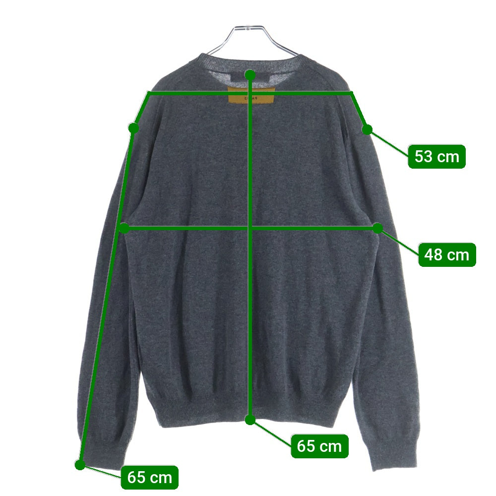 LOUIS VUITTON(ルイヴィトン) 23SS LVエンボスロゴ シルク混 カシミヤ