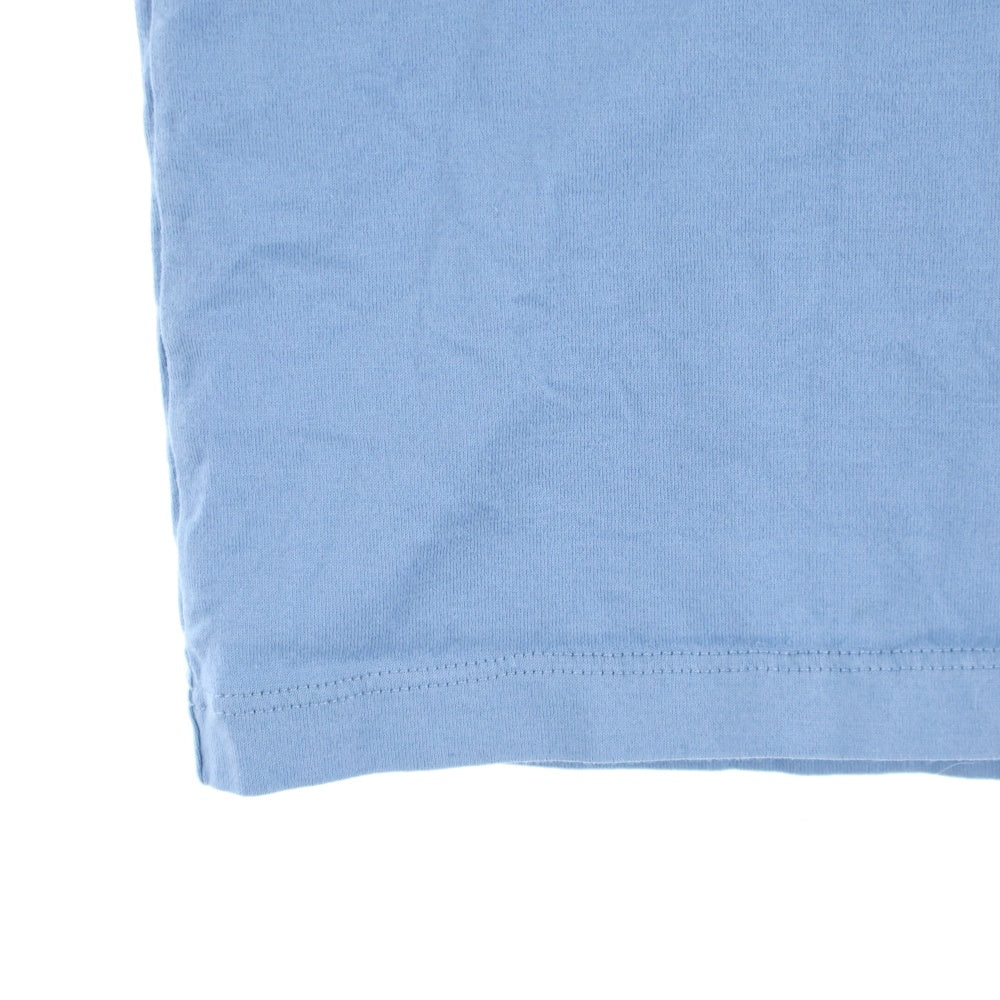 CELINE(セリーヌ) ロゴプリント クルーネック 半袖Tシャツ カットソー ライトブルー 2X681671Q.05WL