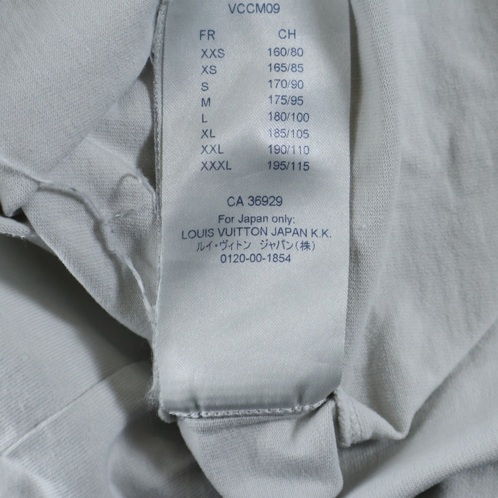 LOUIS VUITTON(ルイヴィトン) 19AW Holy Mountain ホーリーマウンテン グラフィックプリント クルーネック 半袖Tシャツ カットソー ライトグレー RM192M NPG HHY01W