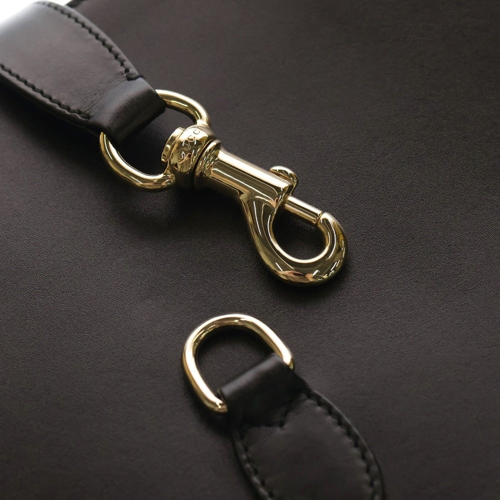 GUCCI(グッチ) ジャッキー ラージ 2WAY レザーハンドバッグ ショルダーバッグ ブラック 782879 GD金具 レディース